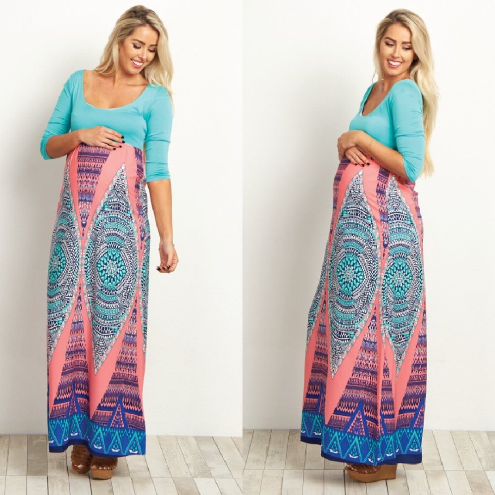 Maternity dress - PinkBlush, lightly used